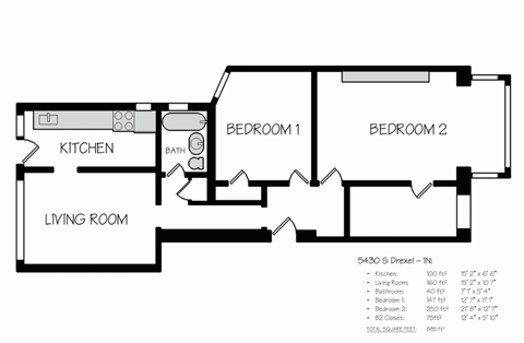 5430 S Drexel 2-3 Beds Apartment for Rent - Photo Gallery 14